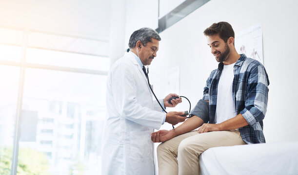 Medical team in discussion